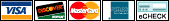 Credit Cards Accepted